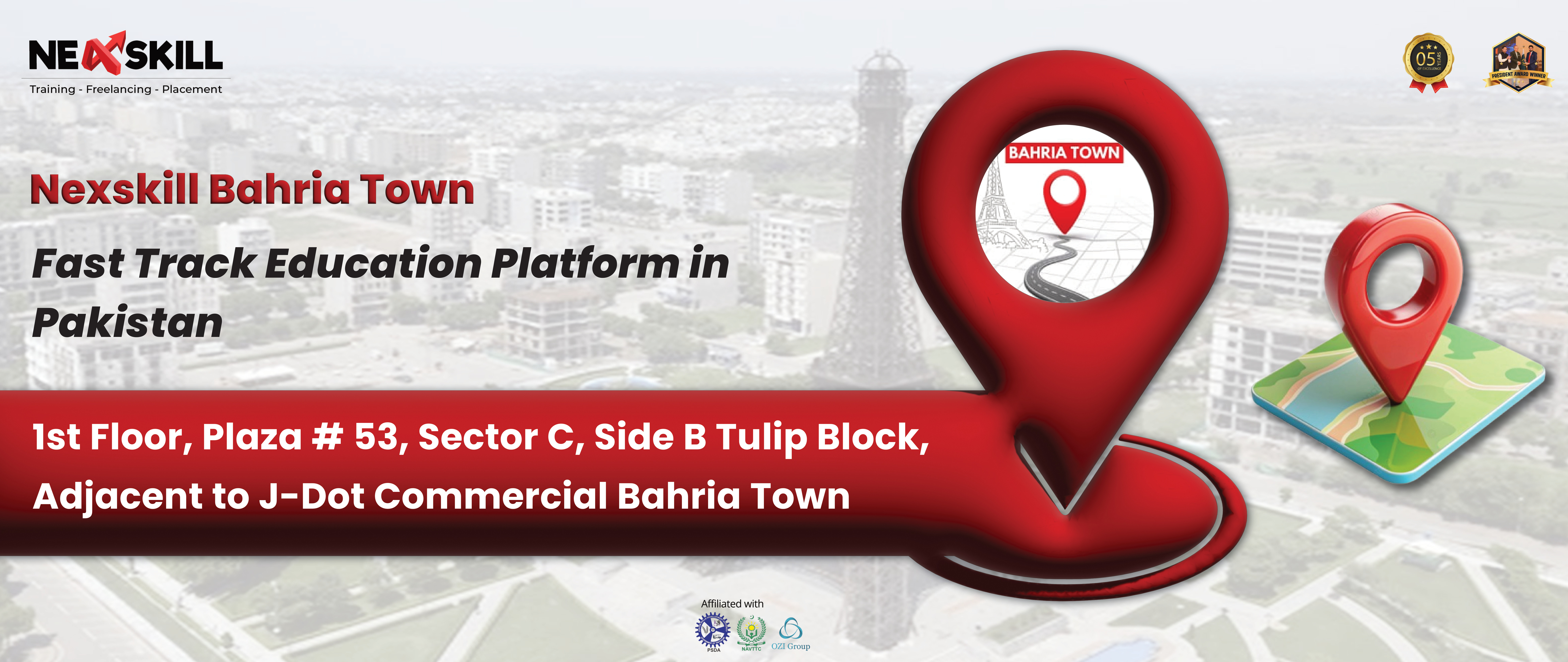 Nexskill job placement call hero image