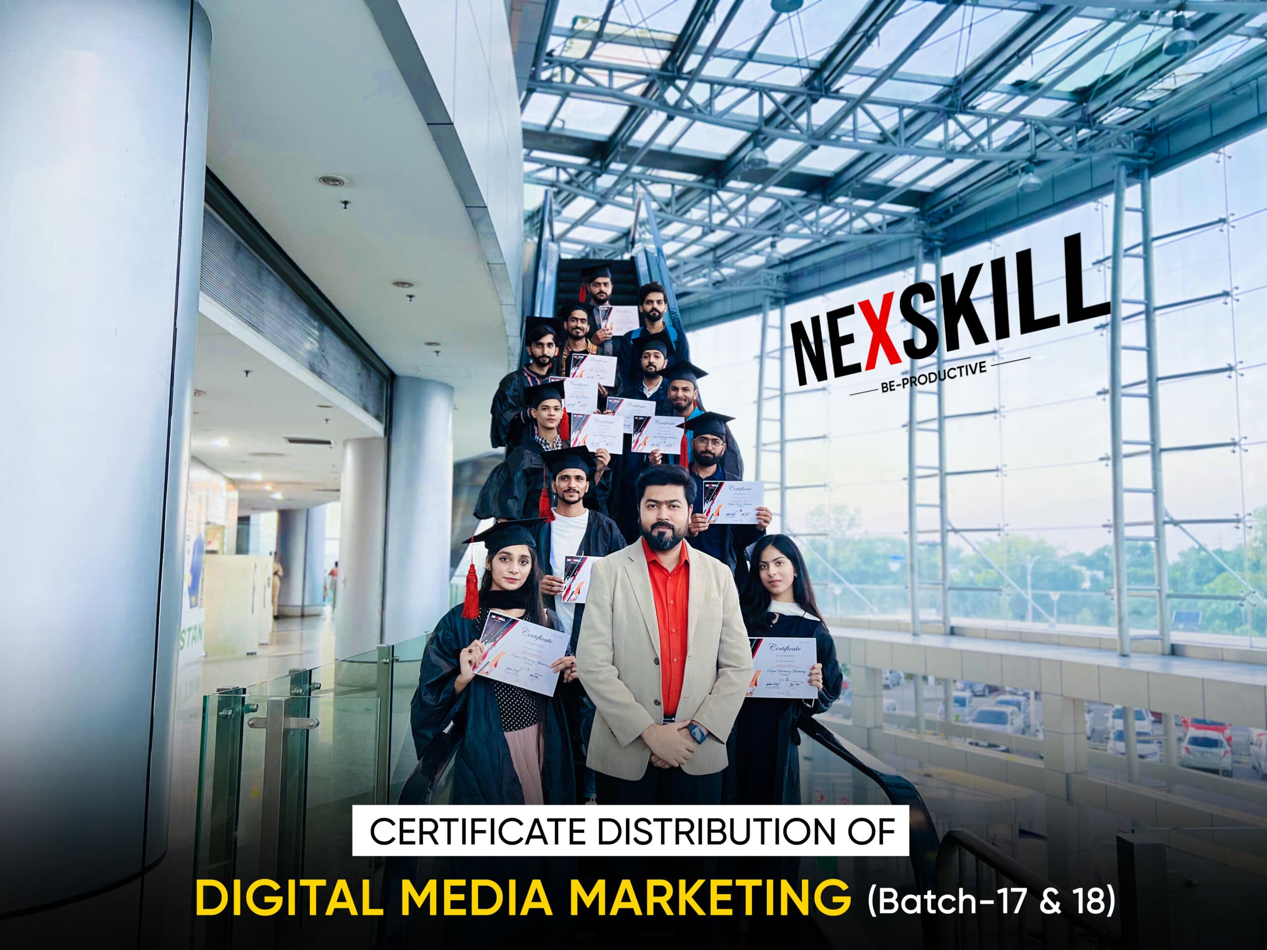 nexskill-certification-of-dmm-17-floor2-stairs-lahore-arfa-tower-2025