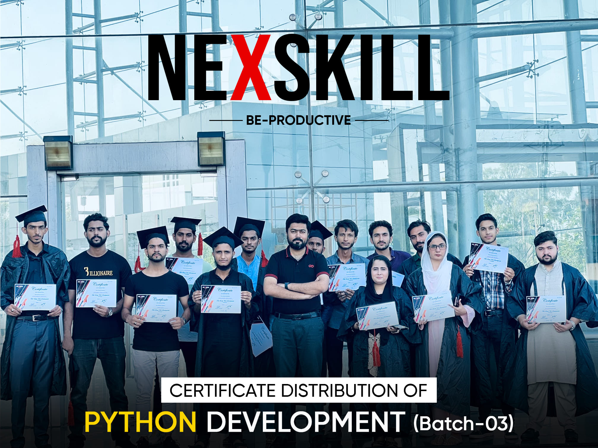 nexskill-certification-of-python-with-fahad-batch03-lahore-arfa-tower-2025