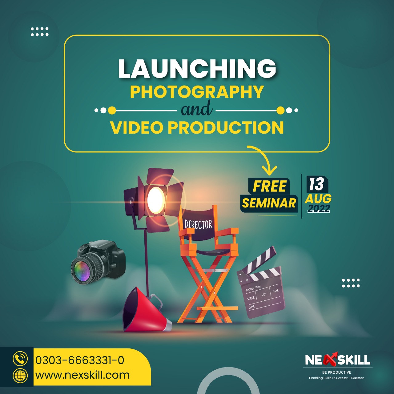 Launching Photography and Video Production