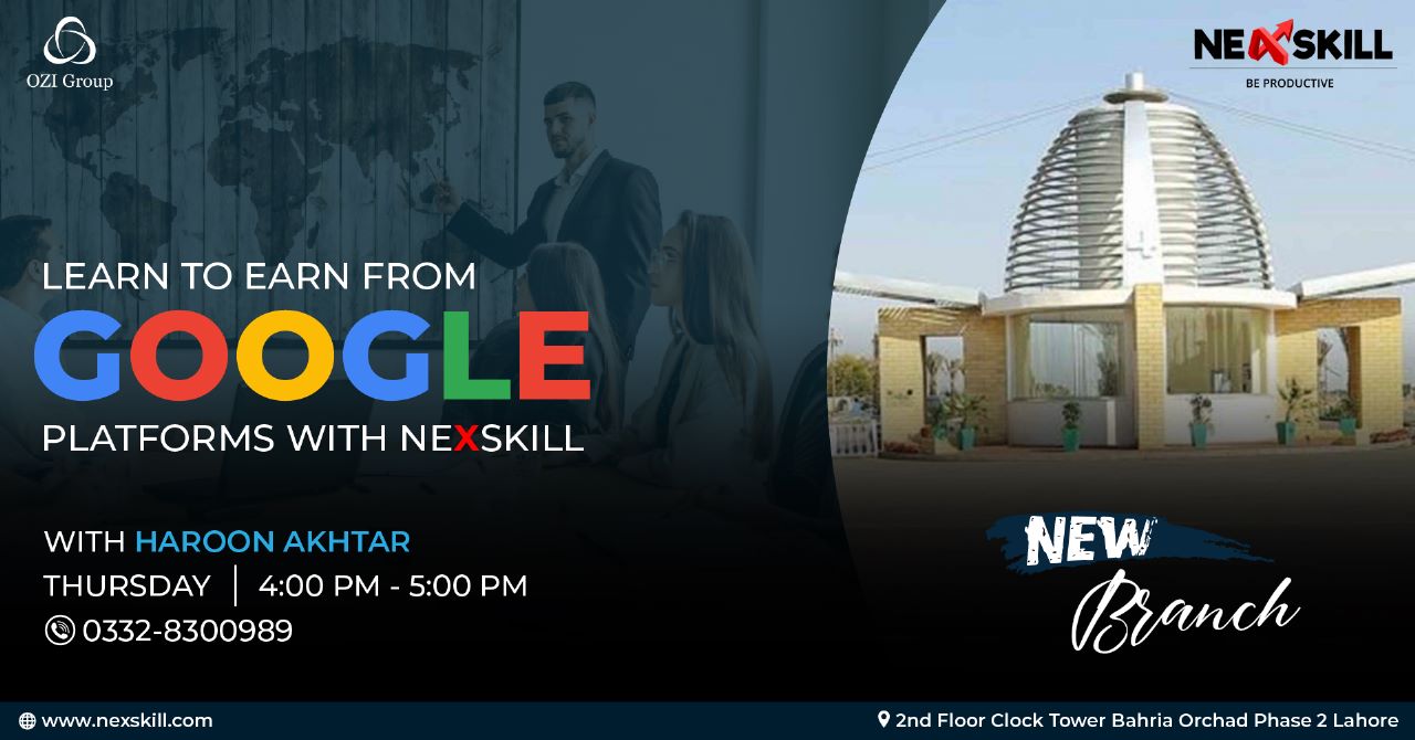 Free Seminar On Learn To Earn From Google