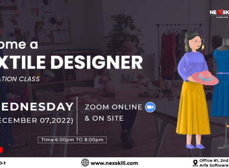 Textile designing course and training in lahore