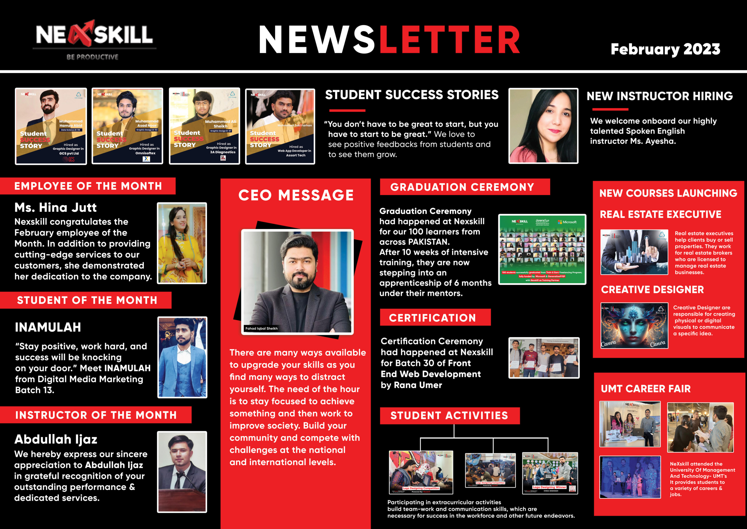 Newsletter Of The Month February 2023