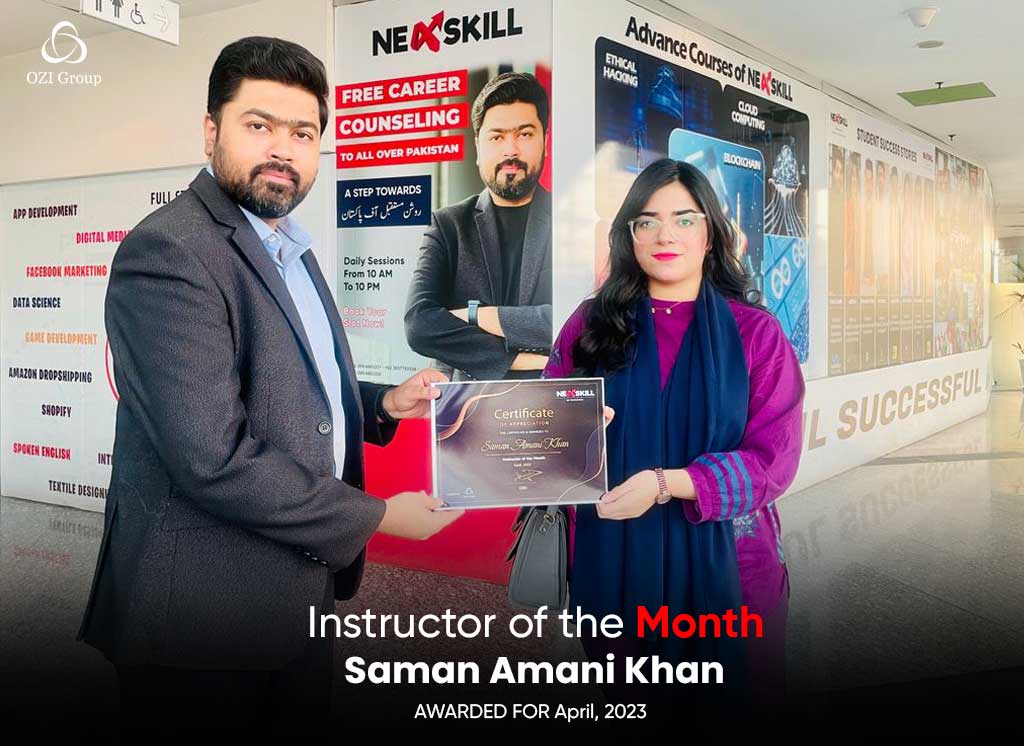Instructor Of The Month