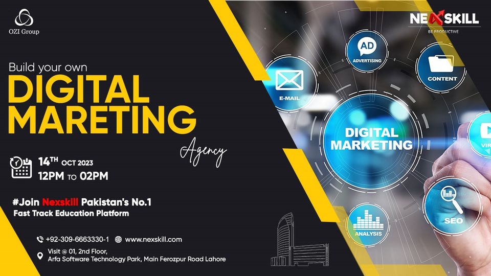 Join us for the Digital Marketing Masterclass!