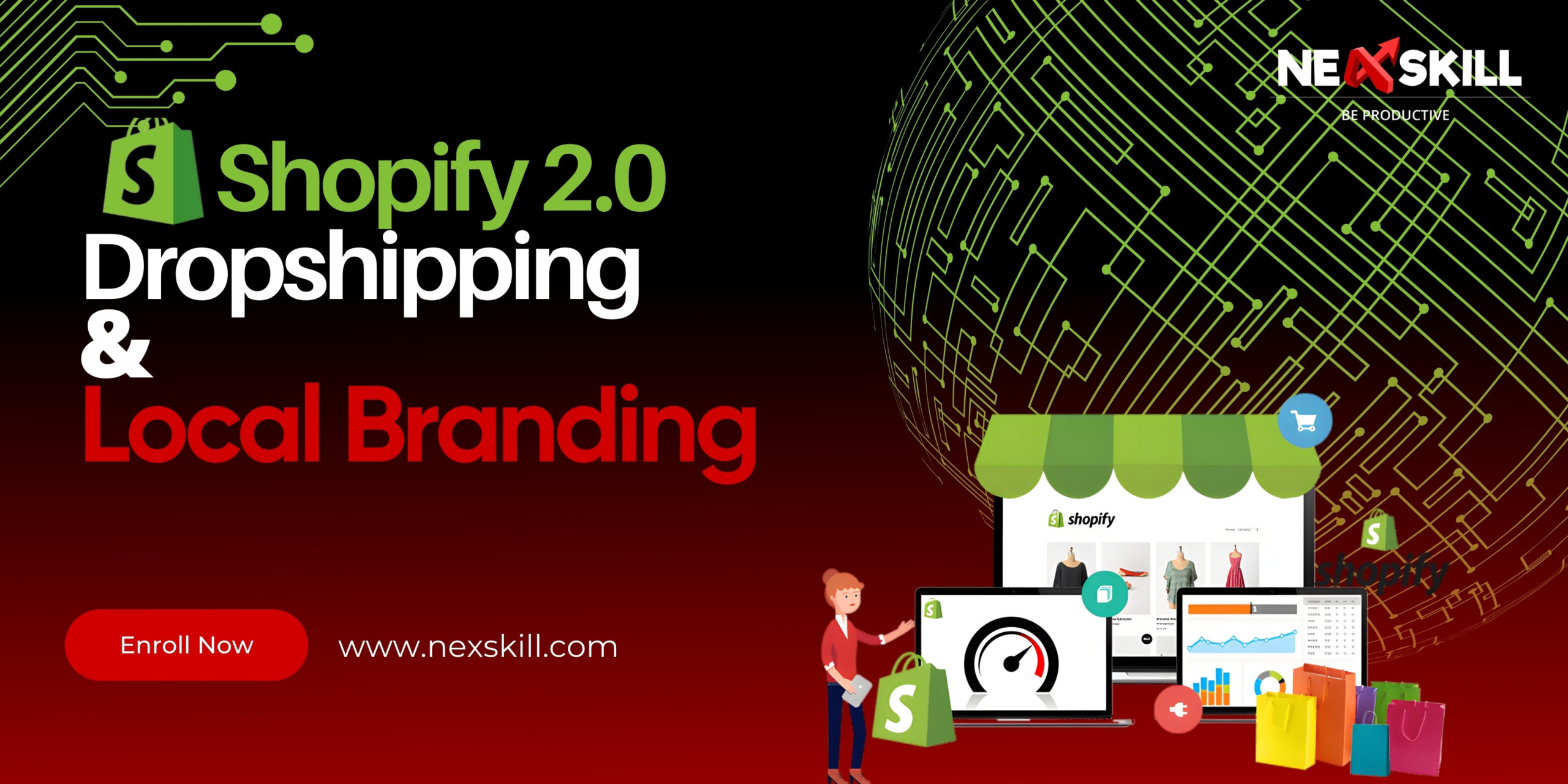 Shopify 2.0: Drop-shipping and Local Branding