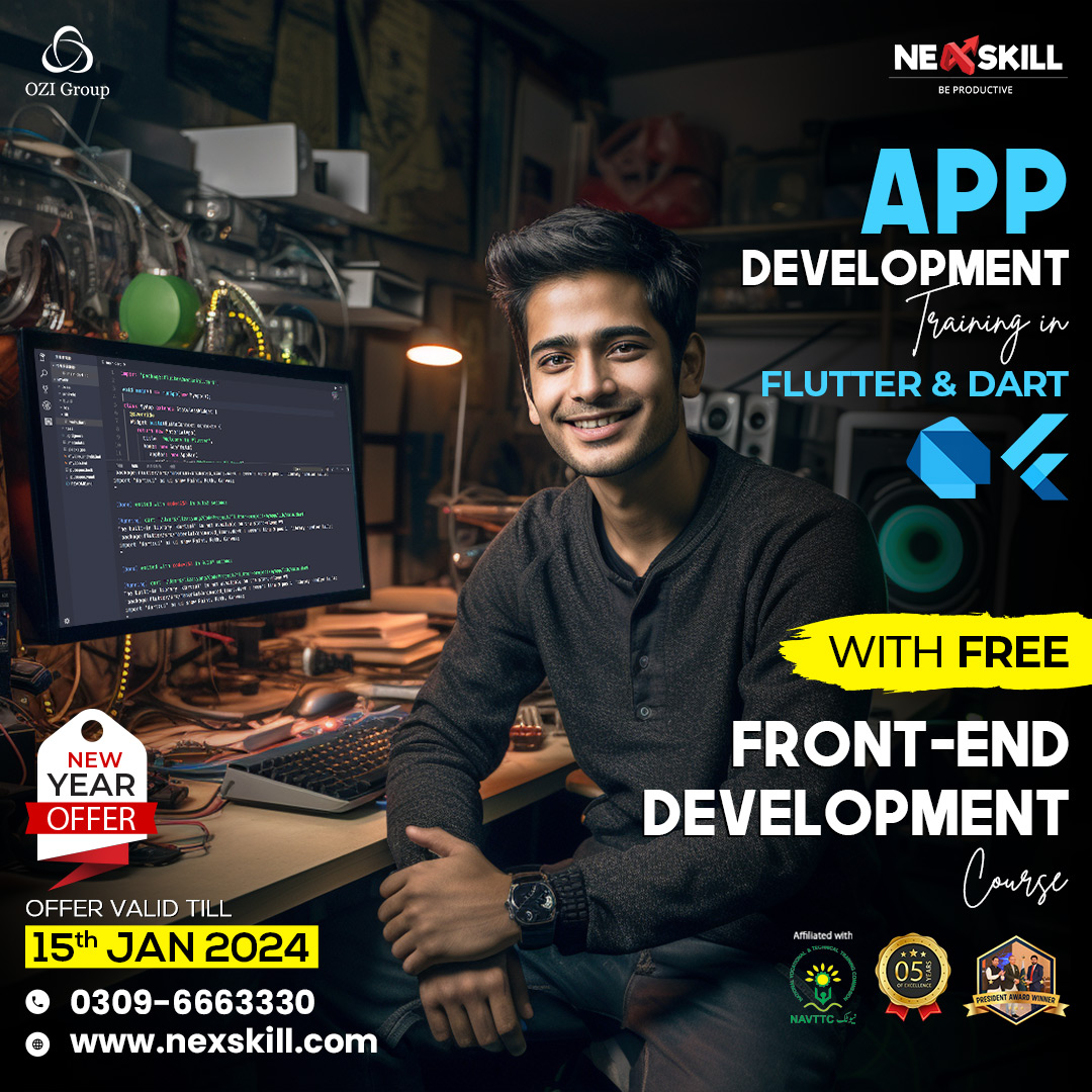 Embrace the Future of App Development: Flutter, Dart, and a Free Front-End Web Development Course Await!