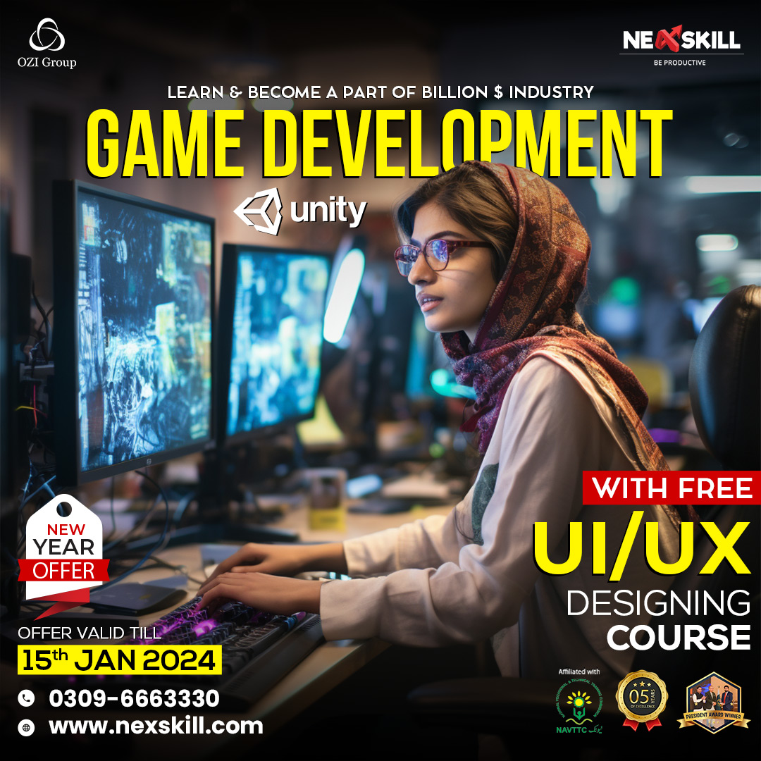 Embark on a Journey to the Billion-Dollar Game Development Industry with a Free UI & UX Designing Course