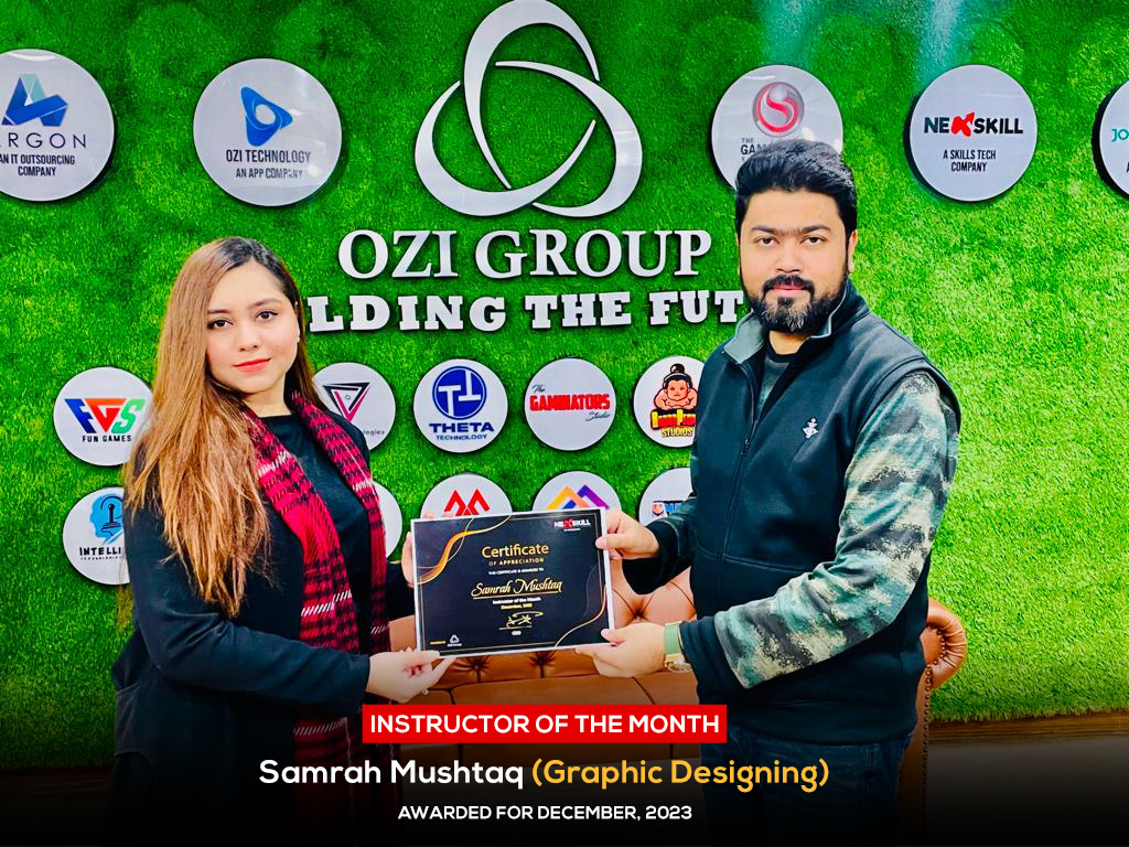 Instructor Of The Month December 2023 Samrah Mushtaq