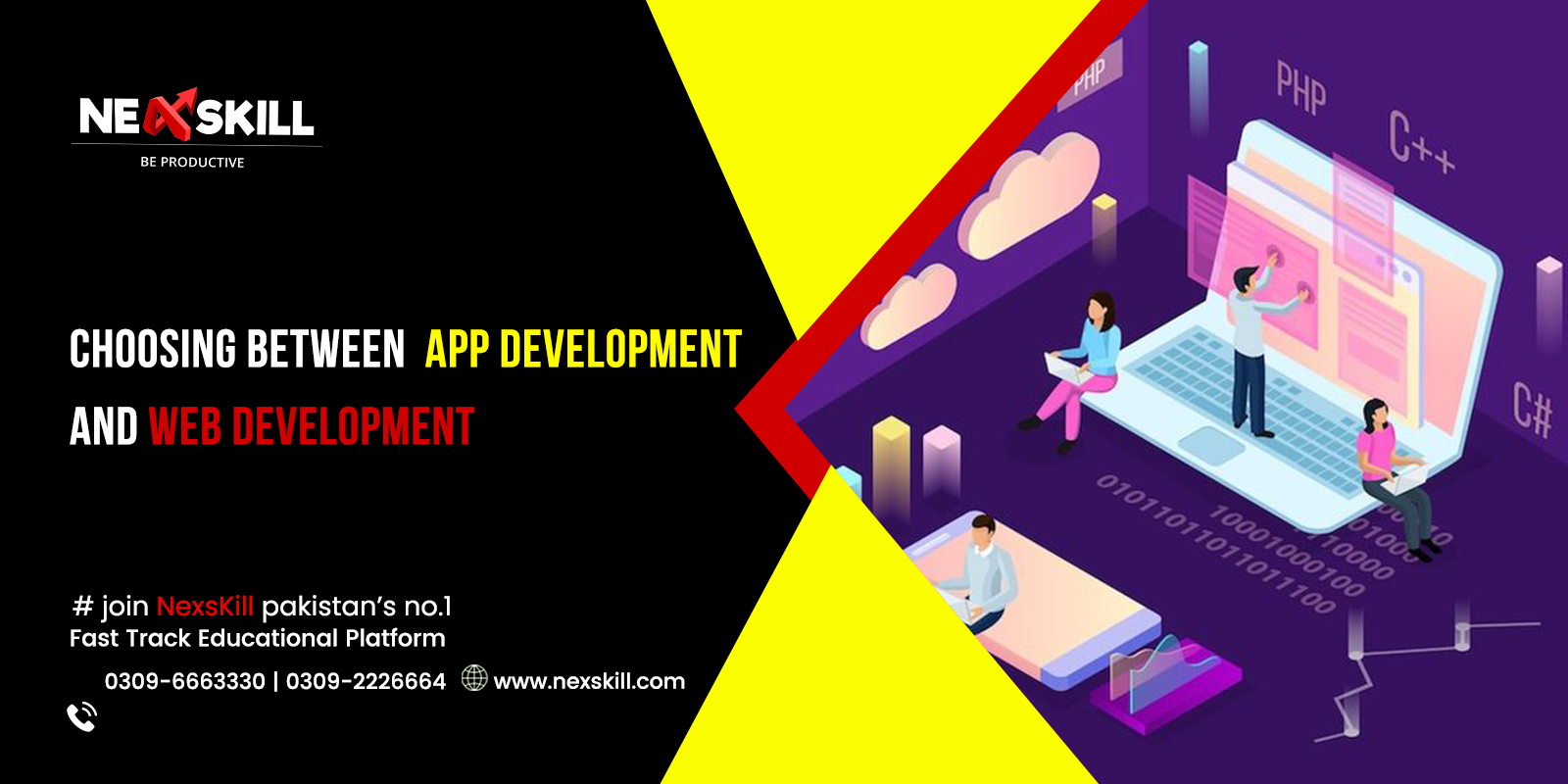 Choosing Between App Development and Web Development