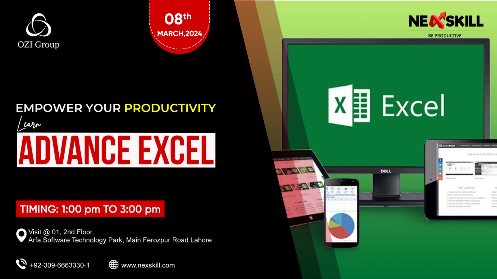 Advance Excel Event March 8