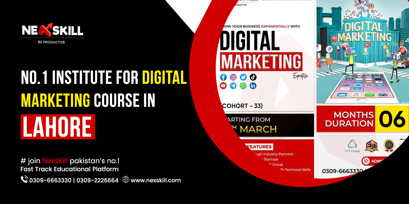No.1 Institute For Digital Marketing Course in Lahore