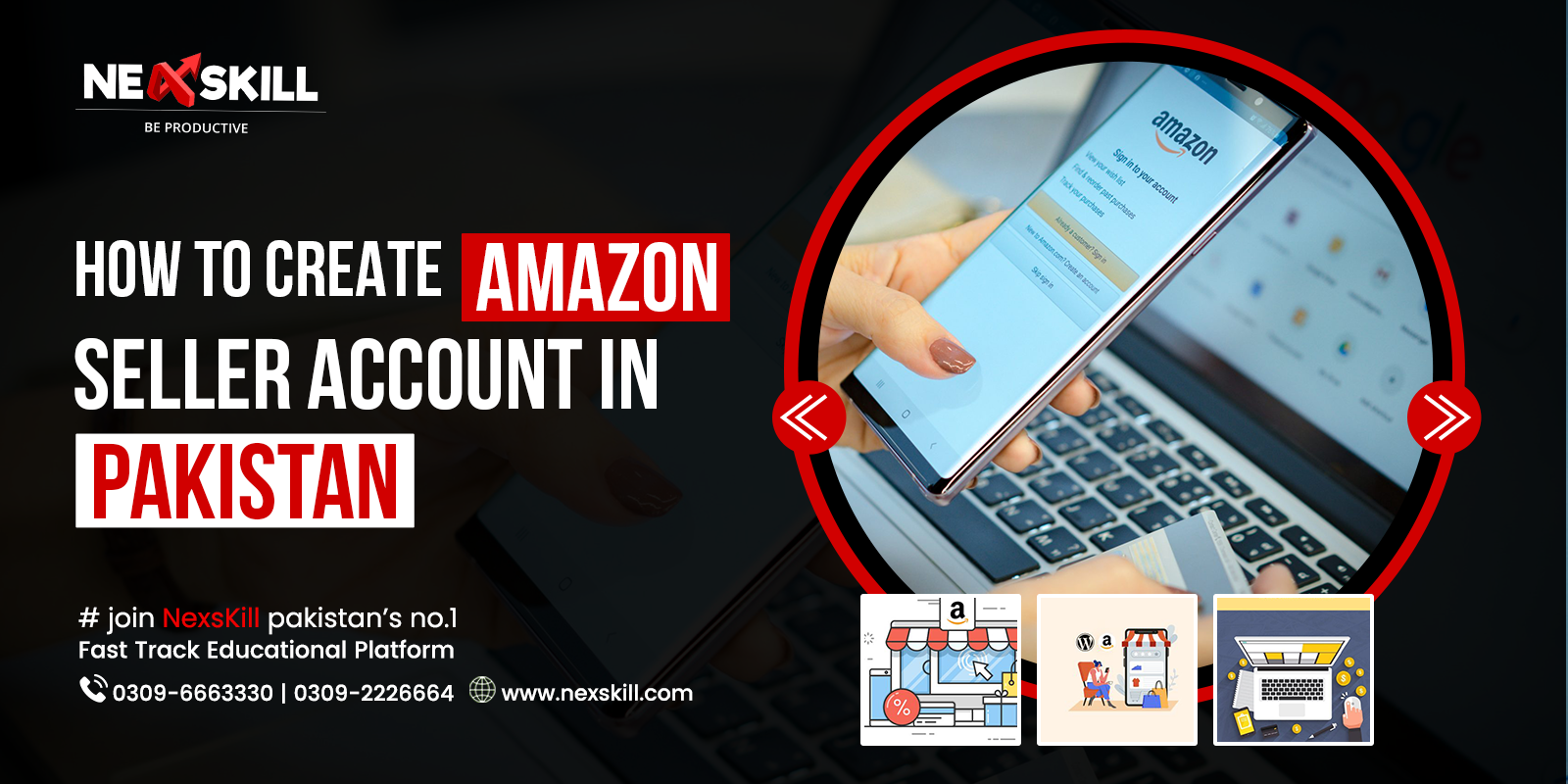 How To Create Amazon Seller Account In Pakistan?