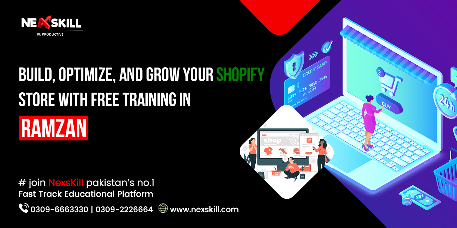 Build, Optimize, and Grow Your Shopify Store with Free Training in Ramzan