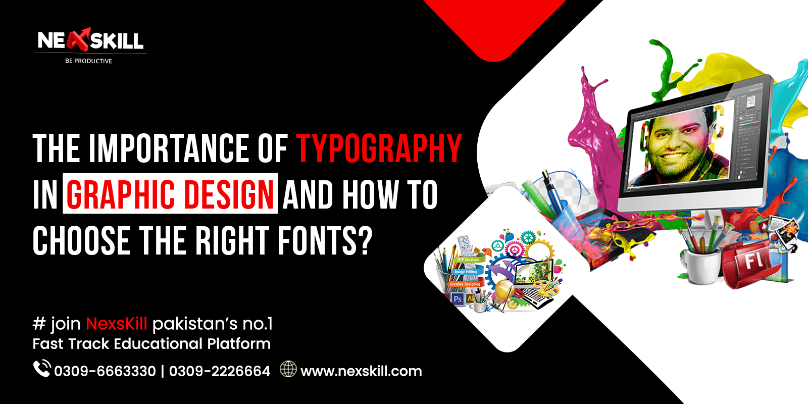 The Importance of Typography in Graphic Design and How to Choose the Right Fonts?